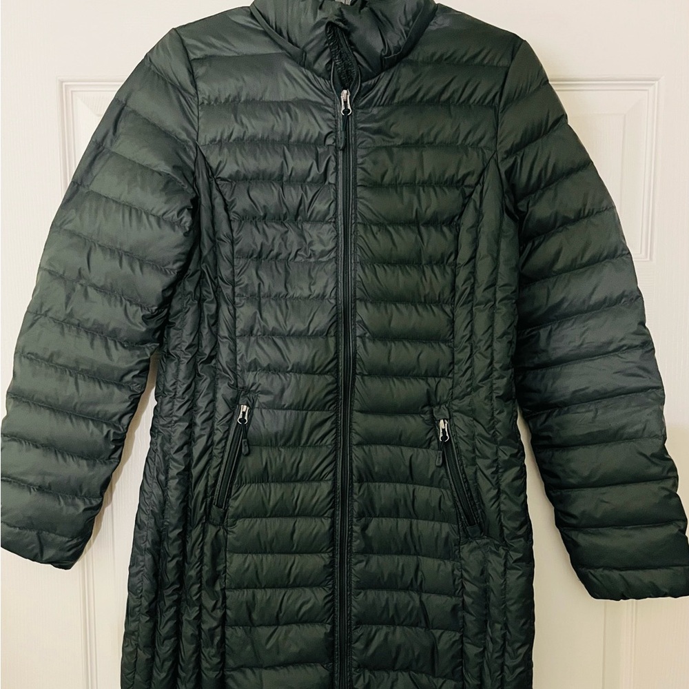 32 Degrees Women's Quilted Puffer Jacket - Forest Green